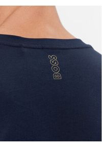 BOSS - Boss T-Shirt Special 50484328 Granatowy Regular Fit. Kolor: niebieski. Materiał: bawełna #4