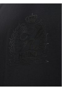 Hugo - HUGO T-Shirt 50538246 Czarny Regular Fit. Kolor: czarny. Materiał: bawełna #3