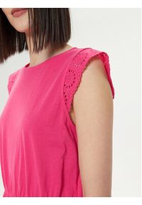 Vero Moda Sukienka letnia Emily 10305216 Różowy Regular Fit. Kolor: różowy. Materiał: bawełna. Sezon: lato #5