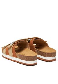 Novesta Klapki Partisan N358001-308744MAR Brązowy. Kolor: brązowy. Materiał: skóra #6