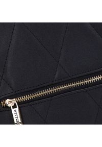 Wittchen - Damski plecak z pikowanym frontem. Kolor: czarny. Materiał: skóra ekologiczna. Wzór: paski. Styl: casual, elegancki #2