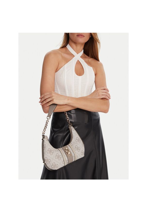 Torebka Guess. Kolor: beżowy