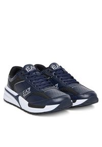 EA7 Emporio Armani Sneakersy 7X000360 AF19082 MZ169 Niebieski. Kolor: niebieski. Materiał: materiał #2