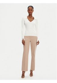 Marciano Guess Sweter 5RGR17 5613Z Écru Regular Fit. Materiał: wiskoza