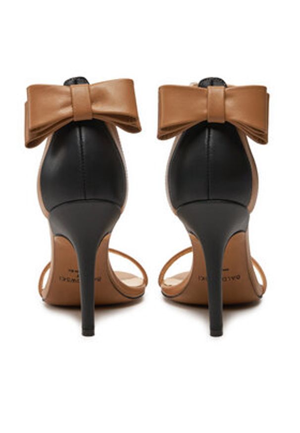 Baldowski Sandały D04839-3436-001 Beżowy. Kolor: beżowy. Materiał: skóra