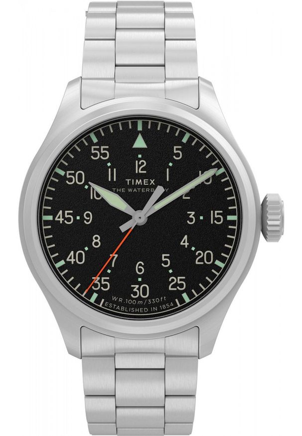 Zegarek Timex Zegarek męski Timex TW2Y70300 srebrny. Kolor: srebrny