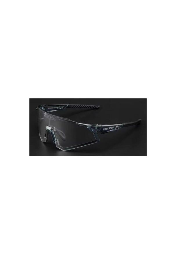 ROCKBROS - Okulary rowerowe Bikeline. Kolor: czarny. Sport: turystyka piesza