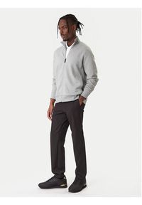 BOSS Bluza Skaz 50555496 Srebrny Regular Fit. Kolor: srebrny. Materiał: bawełna #3