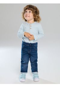 Sinsay - Jeansy - niebieski. Kolor: niebieski. Materiał: jeans