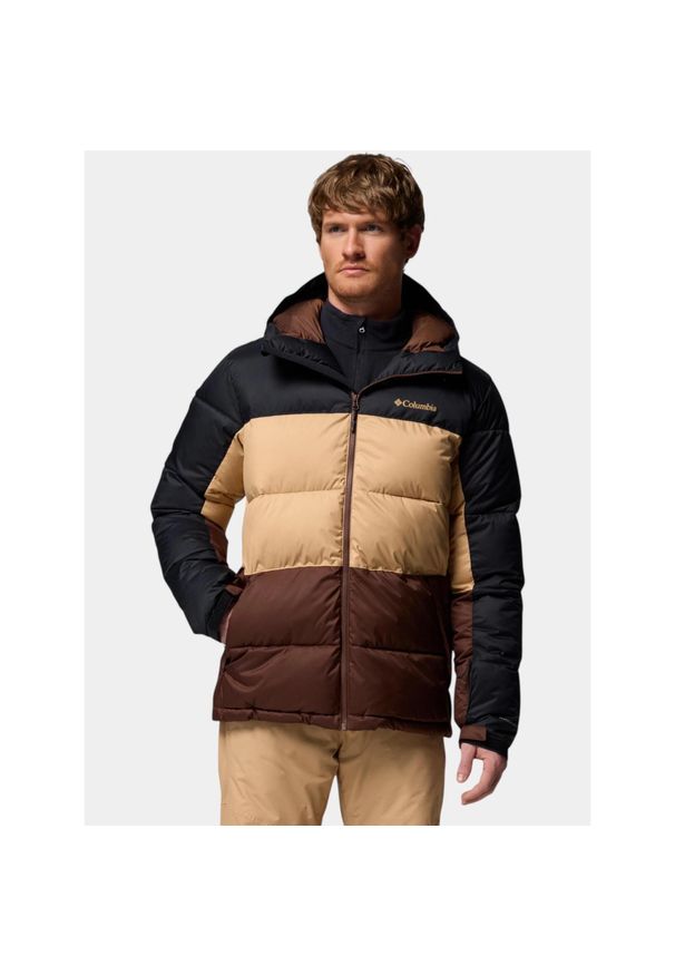 columbia - Kurtka Narciarska Męska Columbia Slope Style. Kolor: wielokolorowy, beżowy, brązowy. Sezon: zima. Sport: narciarstwo