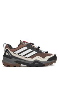 Adidas - adidas Trekkingi Terrex Skychaser GORE-TEX JQ9935 Brązowy. Kolor: brązowy. Materiał: materiał