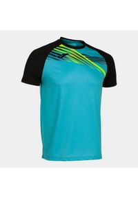 Koszulka do biegania męska Joma Elite X. Kolor: wielokolorowy, różowy, niebieski, czarny