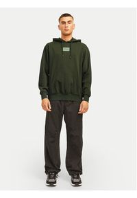 Jack & Jones Bluza Hakkai 12256841 Zielony Relaxed Fit. Kolor: zielony. Materiał: bawełna, syntetyk #2