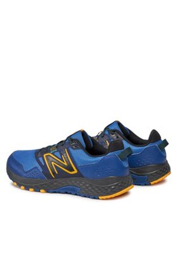 New Balance Buty do biegania 410 v8 MT410LY8 Niebieski. Kolor: niebieski. Materiał: materiał