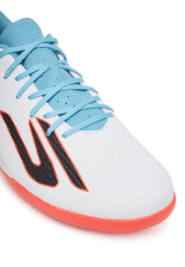 skechers - Skechers Buty do piłki nożnej Academy Ic 252128 WTQP Biały. Kolor: biały. Materiał: skóra