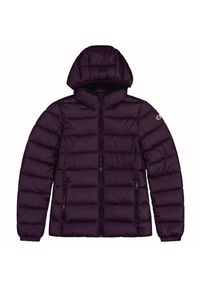 Champion - Kurtka Damska 117568 Z Wypełnieniem Poliestrowym. Kolor: fioletowy. Materiał: poliester