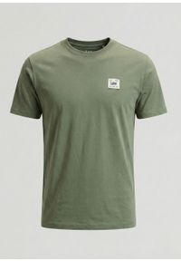 Lee - MĘSKA KOSZULKA LEE WOVEN LABEL TEE MERCANTILE GREEN 112376538 #1
