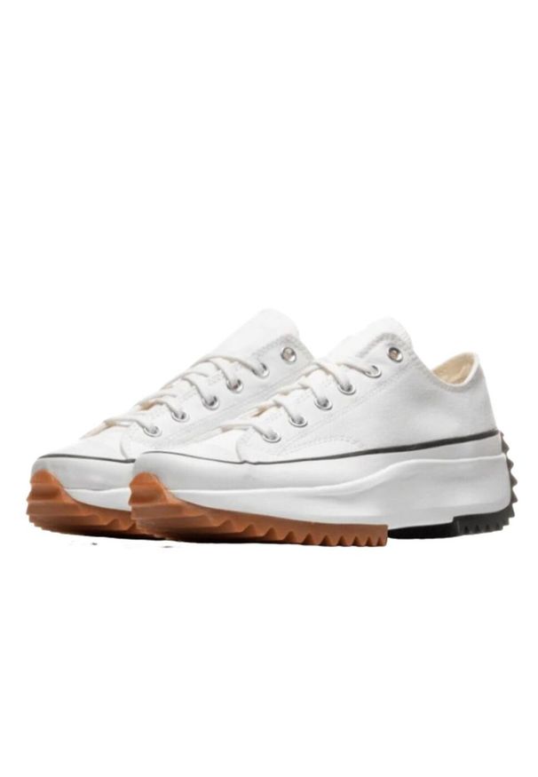 Trampki Converse Run Star Hike Ox, Dla obu płci. Okazja: na co dzień. Kolor: biały. Materiał: materiał. Sport: bieganie