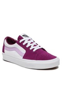 Vans Tenisówki Sk8-Low VN0009QR5RU1 Fioletowy. Kolor: fioletowy. Materiał: zamsz, skóra #4