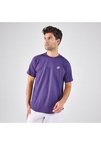ARTENGO - Koszulka tenisowa męska krótki rękaw Artengo Dry Gaël Monfils. Kolor: fioletowy. Materiał: materiał, elastan, poliester. Długość rękawa: krótki rękaw. Długość: krótkie. Sport: tenis