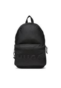 Hugo - HUGO Plecak Nosh 50547114 Czarny. Kolor: czarny. Materiał: materiał
