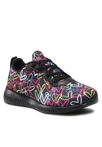 skechers - Skechers Sneakersy Starry Love 117092/BKMT Kolorowy. Materiał: materiał. Wzór: kolorowy