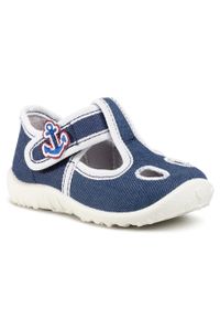 Kapcie Superfit 6-09248-80 Blau. Kolor: niebieski. Materiał: materiał #1