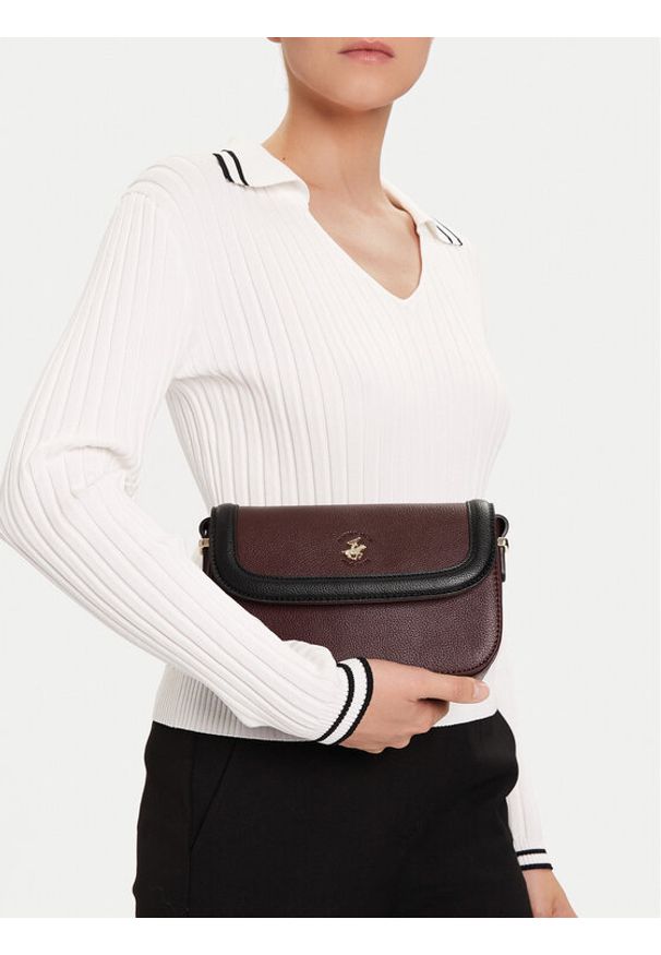 Beverly Hills Polo Club Torebka C-BHPC-L-005-08 Bordowy. Kolor: czerwony