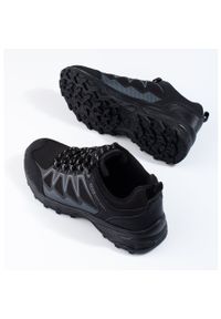 Męskie buty trekkingowe DK czarne. Kolor: czarny. Materiał: materiał #5