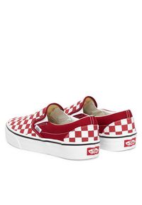 Vans Tenisówki Classic Slip On VN000DAH14A1 Czerwony. Zapięcie: bez zapięcia. Kolor: czerwony. Materiał: materiał