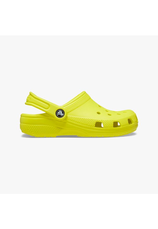 Chodaki dla dzieci Crocs Kids Toddler Classic Clog. Kolor: żółty. Styl: sportowy