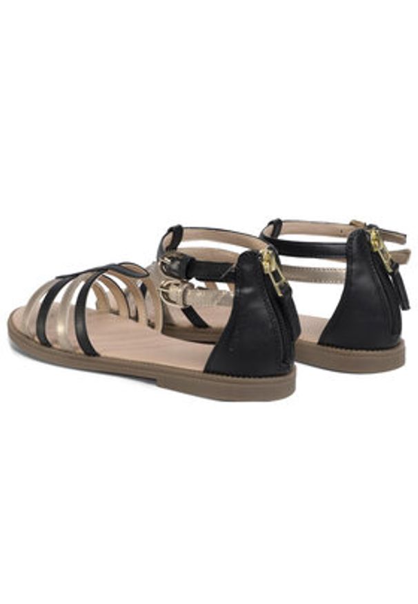 Geox Sandały J S.Karly G. D J7235D 054AJ C0531 S Czarny. Kolor: czarny. Materiał: skóra