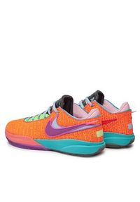 Nike Buty Lebron Xx DJ5423 800 Pomarańczowy. Kolor: pomarańczowy. Materiał: materiał #4