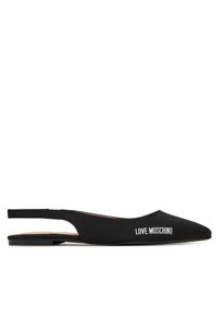 Love Moschino - Baleriny LOVE MOSCHINO. Kolor: czarny #1