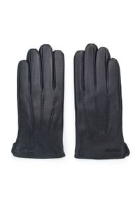Wittchen - Rękawiczki męskie. Kolor: czarny. Materiał: skóra. Styl: elegancki #5
