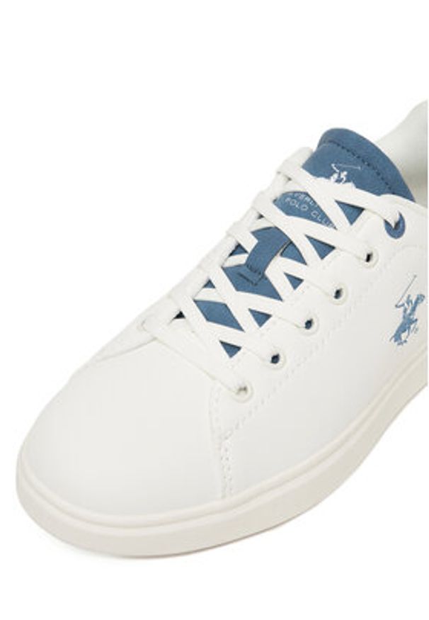 Beverly Hills Polo Club Sneakersy VSS25003W Biały. Kolor: biały. Materiał: skóra