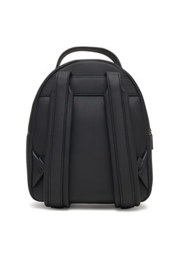 Love Moschino - LOVE MOSCHINO Plecak JC4197PP0NKD000B Czarny. Kolor: czarny. Materiał: skóra