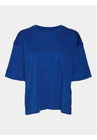 Vero Moda T-Shirt Didde 10301183 Niebieski Loose Fit. Kolor: niebieski. Materiał: bawełna #3