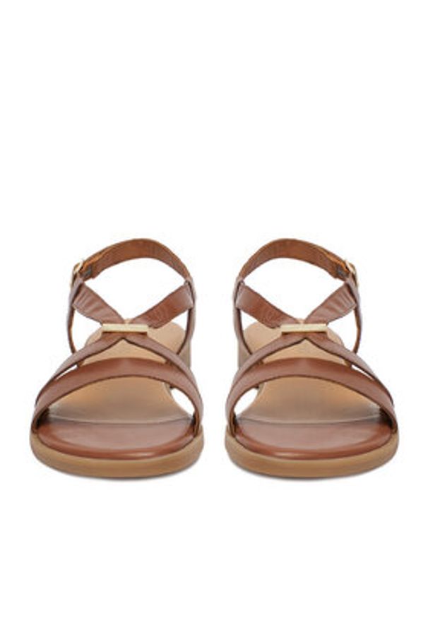 Lasocki Sandały CEO-WI16-FOXI-12 Brązowy. Kolor: brązowy. Materiał: skóra