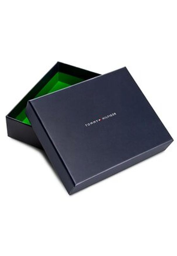 TOMMY HILFIGER - Tommy Hilfiger Duży Portfel Męski Eton Mini Cc Wallet AM0AM00655/83365 Czarny. Kolor: czarny. Materiał: skóra