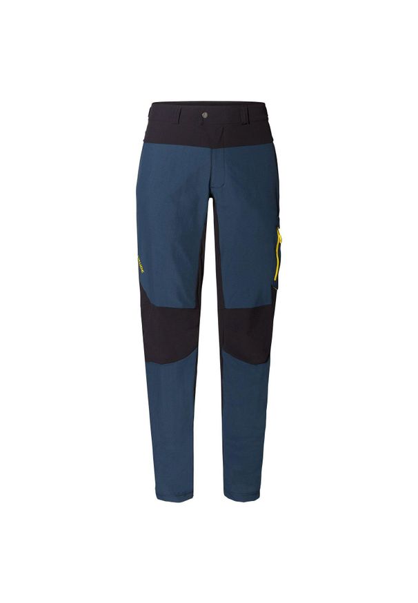 Vaude - Spodnie VAUDE Qimsa. Kolor: niebieski. Długość: długie. Sport: kolarstwo