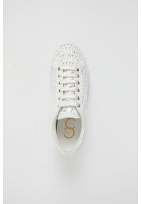 Sneakersy damskie skórzane CESARE CASADEI. Materiał: skóra #4