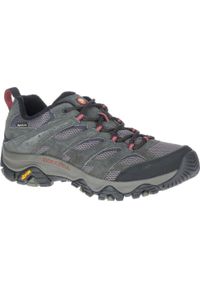 Buty Trekkingowe Męskie Merrell Moab 3 Gore-Tex. Kolor: szary. Materiał: materiał. Technologia: Gore-Tex. Sport: turystyka piesza