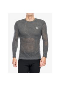 ORTOVOX - Bluza termiczna męska Ortovox Merino Thermovent LS. Kolor: szary