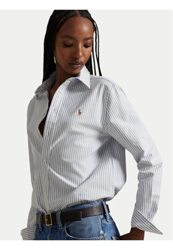 Polo Ralph Lauren Koszula 211971500001 Kolorowy Classic Fit. Typ kołnierza: polo. Materiał: bawełna. Wzór: kolorowy