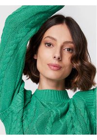 Brave Soul Sweter LK-248MAGGIE Zielony Regular Fit. Kolor: zielony. Materiał: syntetyk #3