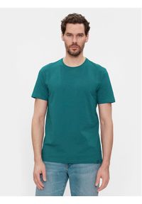 United Colors of Benetton - United Colors Of Benetton T-Shirt 3U53J1F15 Zielony Regular Fit. Kolor: zielony. Materiał: bawełna