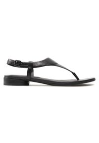 ecco - ECCO Sandały W Flat Sandal II 20842301001 Czarny. Kolor: czarny #2