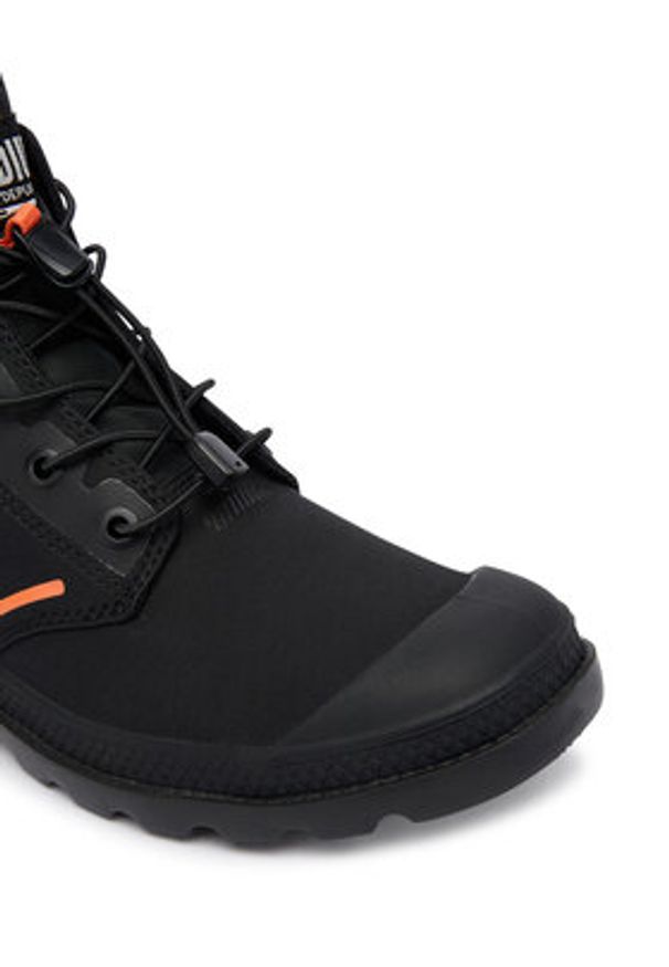 Palladium Trapery Pampa Lite Journey 79539-008-M Czarny. Kolor: czarny. Materiał: materiał