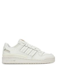 Adidas - adidas Sneakersy Forum Low CL IH7916 Biały. Kolor: biały. Materiał: skóra